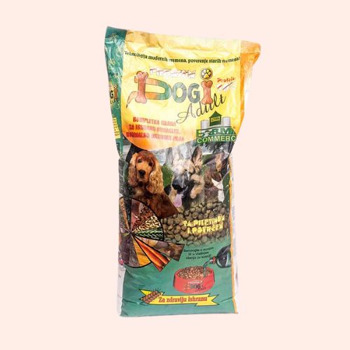 Dzak sa hranom, premium dogy - Poljoseme