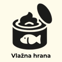 Ikonica konzerve sa hranom i ribom – vlažna hrana za pse