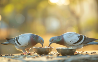 Golubovi u golubarniku – pravilna ishrana i nega golubova za zdravlje i kondiciju