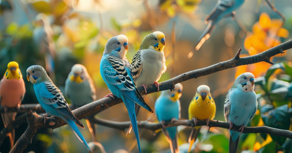 Držanje više ptica zajedno da li je pametno za početnike Jato tigrica i zebica zajedno u prostranom kavezu.