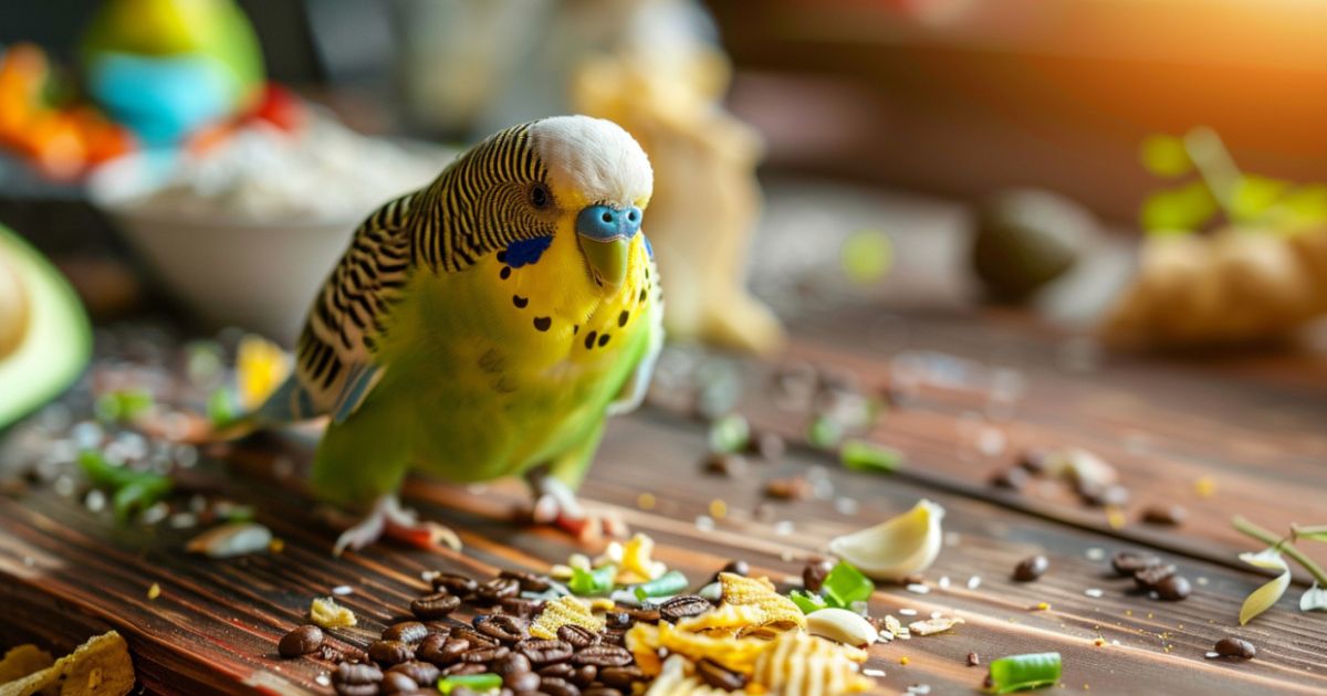 Hrana koja SE NE SME davati šta je opasno i zašto Jedna ptica pored namirnica koje su opasne za ishranu ptica.