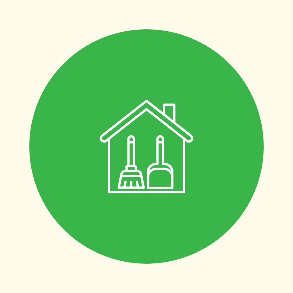 Ikonica kuće - metle i djubrovnika